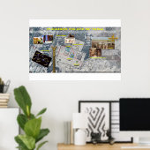 Susa Pleiades Patroon 2 Poster (Thuiskantoor)