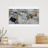 Susa Pleiades Patroon 2 Poster (Keuken)