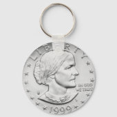 Susan B. Anthony afbeelding Sleutelhanger (Voorkant)