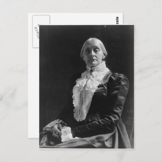 Susan B. Anthony Briefkaart (Voorkant / Achterkant)