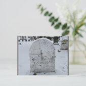 Susan B. Anthony Grave Headstone Briefkaart (Staand voorkant)