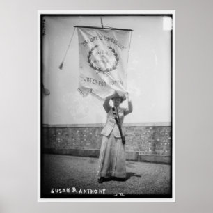Susan B. Anthony Mislukking is onmogelijk Poster