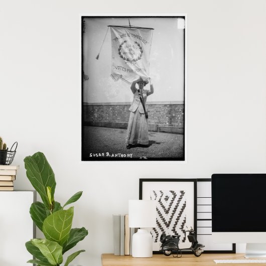 Susan B. Anthony Mislukking is onmogelijk Poster (Thuiskantoor)