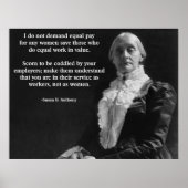 Susan B. Anthony Poster (Voorkant)