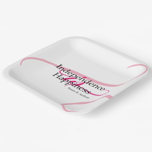 Susan B Anthony Quote Papieren Bordje (Gebogen)