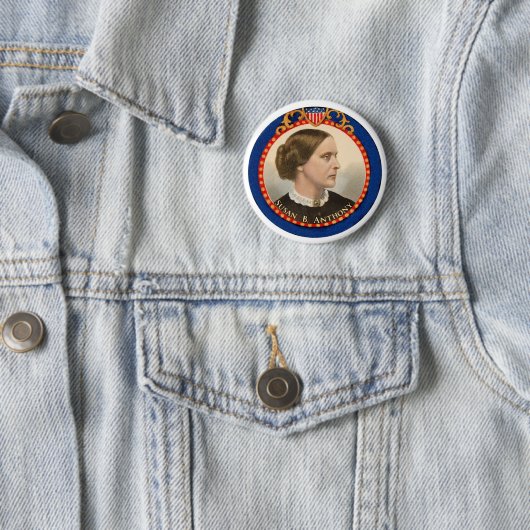 Susan B. Anthony Ronde Button 5,7 Cm (In situ)