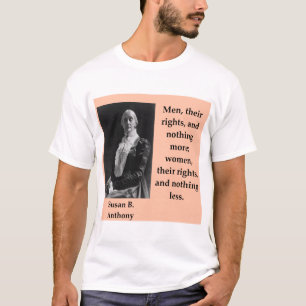 susan b anthony t-shirt