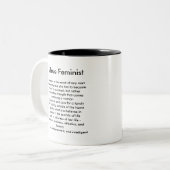 Susan B. Anthony - True Feminist - Mok (Voorkant links)