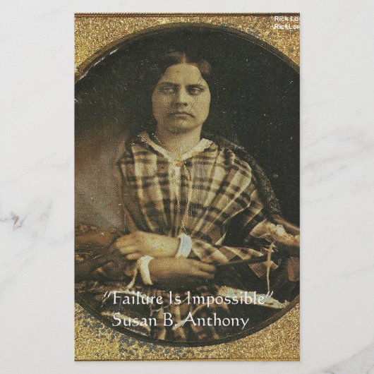 Susan B Anthony Wijsheid Citaat Cadeaus & Kaarten (Voorkant)