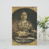 Susan B Anthony Wijsheid Citaat Cadeaus & Kaarten (Staand voorkant)