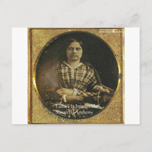 Susan B Anthony Wisdom Quote Gifts & Kaarten