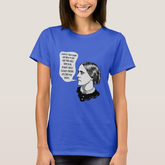 Susan B. Atheïst T-shirt (Voorkant)