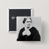 Susan Brownell Anthony c.1871 Vierkante Button 5,1 Cm (Voorkant /achterkant)