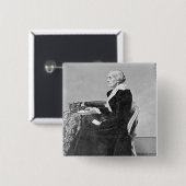 Susan Brownell Anthony Vierkante Button 5,1 Cm (Voorkant /achterkant)