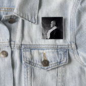 Susan Brownell Anthony Vierkante Button 5,1 Cm (In situ)