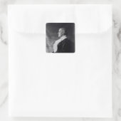 Susan Brownell Anthony Vierkante Sticker (Tas)