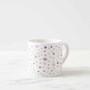 Susan Confetti Waterverf Stippen Espresso Mok
