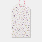 Susan Confetti Waterverf Stippen Gift Label Cadeaulabel (Achterkant)