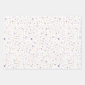 Susan Confetti Waterverf Stippen Wrapping Paper (Voorkant 3)