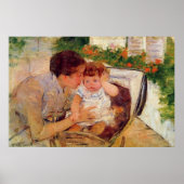 Susan de troostende Baby ~ Mary Cassatt Poster (Voorkant)