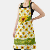 Susan Floral Foto Polka-Stippen Schort (Insitu)