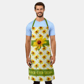 Susan Floral Foto Polka-Stippen Schort (Gedragen)