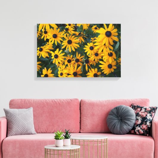 Susan Flowers Canvas Afdruk (Insitu (Woonkamer))