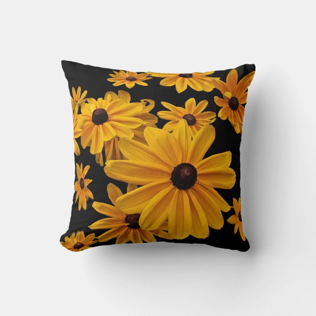 Susan Flowers Floral Pillow Kussen (Voorkant)