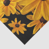 Susan Flowers Floral Tissue Paper (zwart-wit) Tissuepapier (Detail)