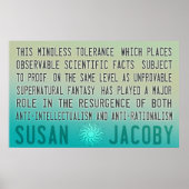 Susan Jacoby | Mindless Tolerance Poster (Voorkant)