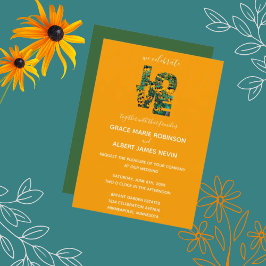 Susan LOVE Wedding Invitation Kaart