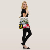 Susan Maryland met zwarte ogen Tote Bag (Op model)