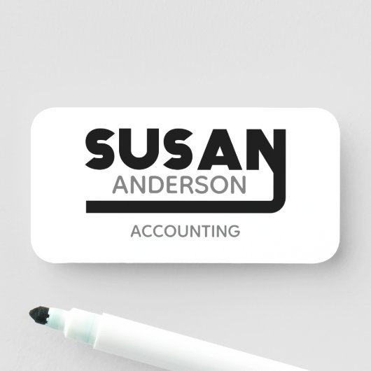 Susan Name Tag (In situ)