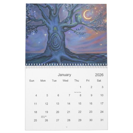 Susan Rodio Art Collectie 2013 Agenda Kalender (Jan 2026)