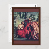 Susanna by Veronese Paolo (beste kwaliteit) Briefkaart (Voorkant / Achterkant)