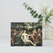 Susanna en de Elders, 1567 Briefkaart (Staand voorkant)