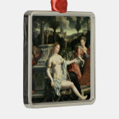 Susanna en de Elders, 1567 Metalen Ornament (Rechts)