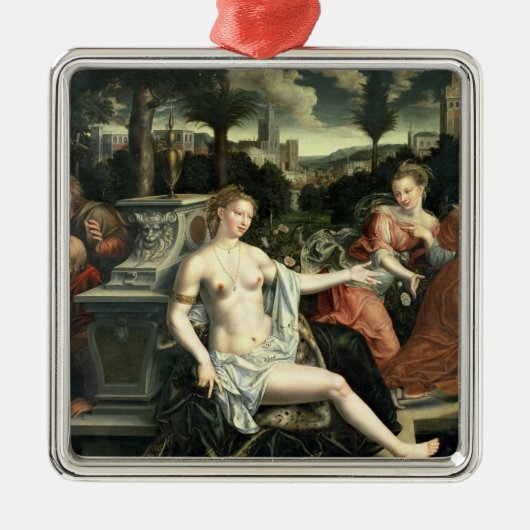 Susanna en de Elders, 1567 Metalen Ornament (Voorkant)