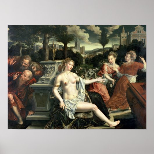 Susanna en de Elders, 1567 Poster (Voorkant)