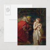 Susanna en de Elders, 1856 Briefkaart (Voorkant / Achterkant)