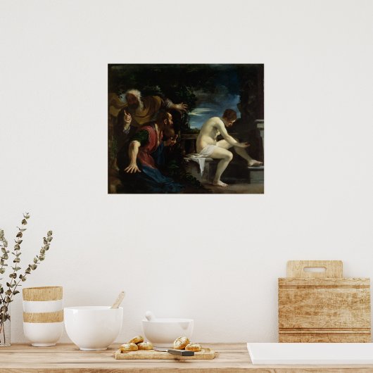 Susanna en de Elders Poster (Keuken)