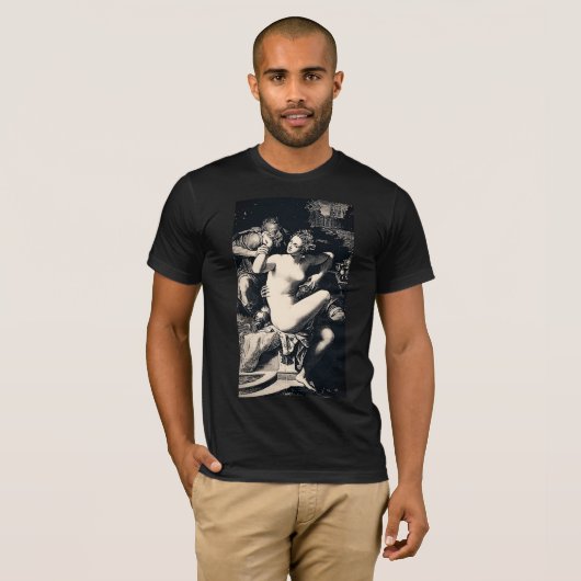 Susanna en de ouderen T-shirt (Voorkant volledig)