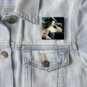 Susanna Hope Vierkante Button 5,1 Cm (In situ)