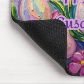 SUSANNAH ~ 3D PAAS Eieren Bloemen ~ Muismat (Hoek)