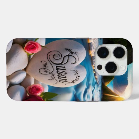 Susan's hart aan de rivier Case-Mate iPhone case (Achterkant (horizontaal))