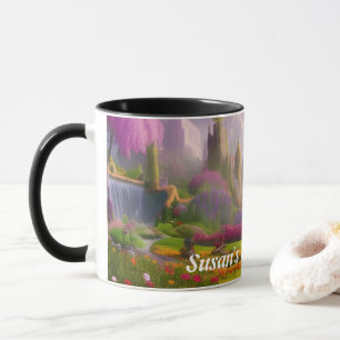 Susan's Morning Tea Gepersonaliseerd Mok