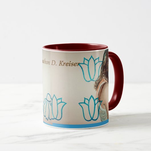 Susan's Tulips Mok (Voorkant rechts)