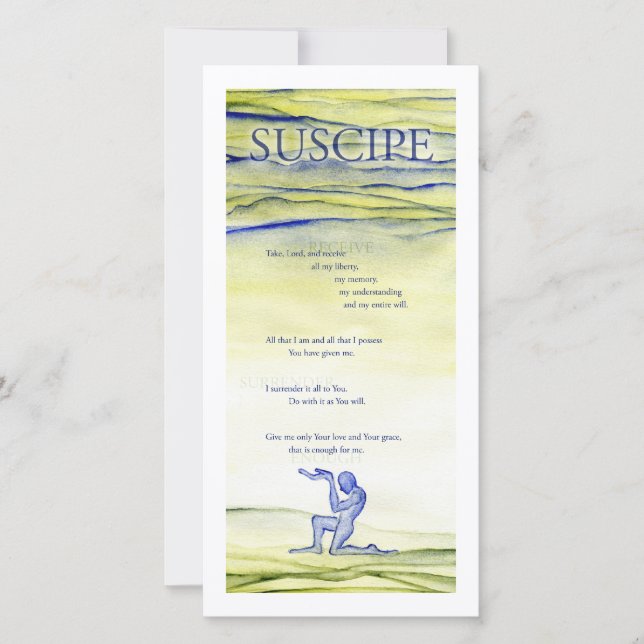 Suscipe (Gebed van Sint-Ignatius) (Voorkant)