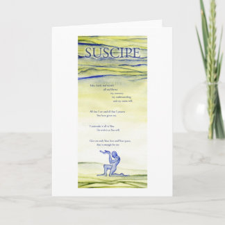 Suscipe (gebed van St. Ignatius) Kaart