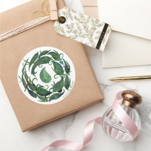 Susea Blu Studios Aardesticker Ronde Sticker